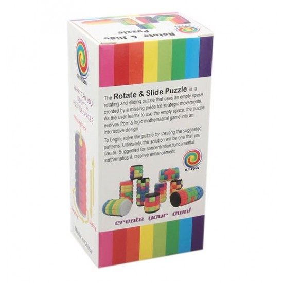 Puzzle turnul babilon 3 straturi negru, antistres, 100CUB-1 Puzzle turnul babilon 3 straturi negru, antistres, 100CUB-1