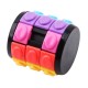 Puzzle turnul babilon 3 straturi negru, antistres, 100CUB-1 Puzzle turnul babilon 3 straturi negru, antistres, 100CUB-1