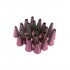 Set 23 duiuri ornat din inox cu adaptor inclus, 3 cm, Rose, 83COF
