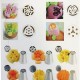 Set 6 duiuri ornat din inox, Rose, 57COF