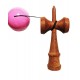 Kendama din lemn natural, Bila lemn + Sticker Waterproof USA pentru telefon, 161KD