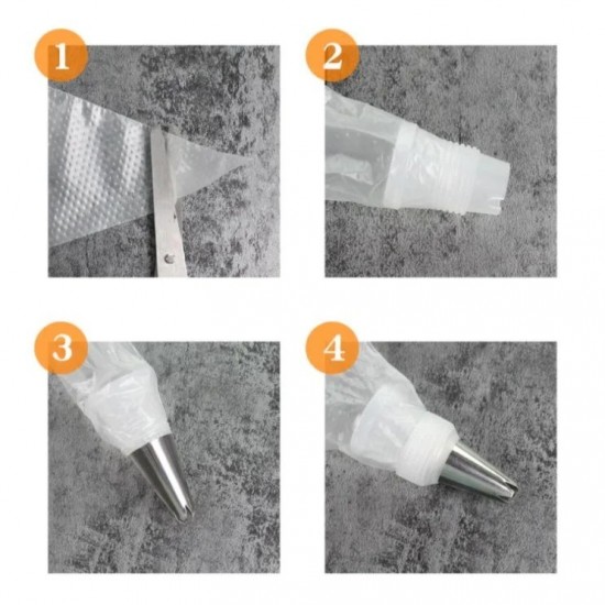 Set 100 de posuri, plastic, 32 cm, 300COF