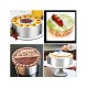 Forma pentru torturi, rotunda reglabila 16-30 cm, Inaltime 8,8 cm, Inox, 461COF Forma pentru torturi, rotunda reglabila 16-30 cm, Inaltime 8,8 cm, Inox, 461COF