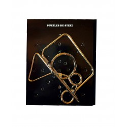 Puzzle brain twister din metal, Pentru copii si adolescenti, 7 cm, 477CUB-3 Puzzle brain twister din metal, Pentru copii si adolescenti, 7 cm, 477CUB-3
