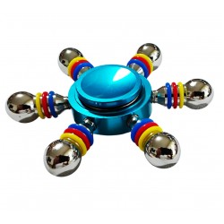 Spinner Blue Galaxy, din aluminiu , 7 cm, 49SP