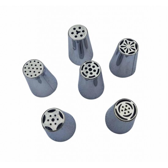 Set 6 Duiuri de Ornament pentru Torturi si Prajituri, 540COF