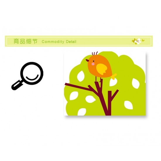 Sticker decorativ, Animale, 145 cm, 738STK