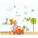Sticker decorativ, Animale, 145 cm, 738STK