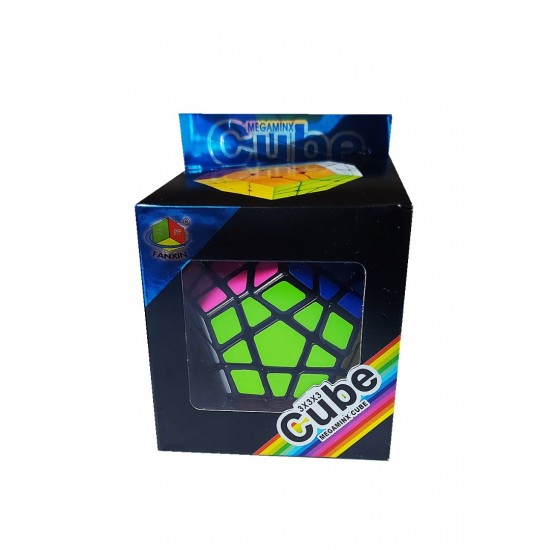 Cub Magic 3x3x3 FanXin Megaminx, Black, 424CUB-1