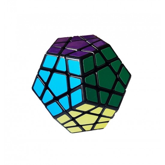 Cub Magic 3x3x3 FanXin Megaminx, Black, 424CUB-1