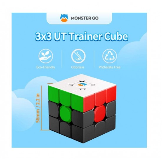 Cub Magic 3x3x3, Monster Go by GAN UT 356MG, 265CUB-1