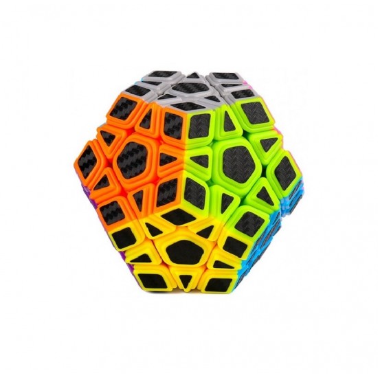 Cub Magic 3x3x3 Moyu MeiLong Megaminx, Fibra de carbon, 444CUB-1