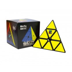 Cub Magic 3x3x3 Moyu MeiLong Pyraminx mgnetic, Black, 349CUB-1