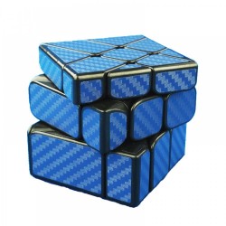Cub Magic  3x3x3 Moyu Unequal Windmill fibra de carbon blue , 151CUB-1