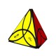 Cub Magic 3x3x3, QiYi Clover Pyraminx, Black, 468CUB-1