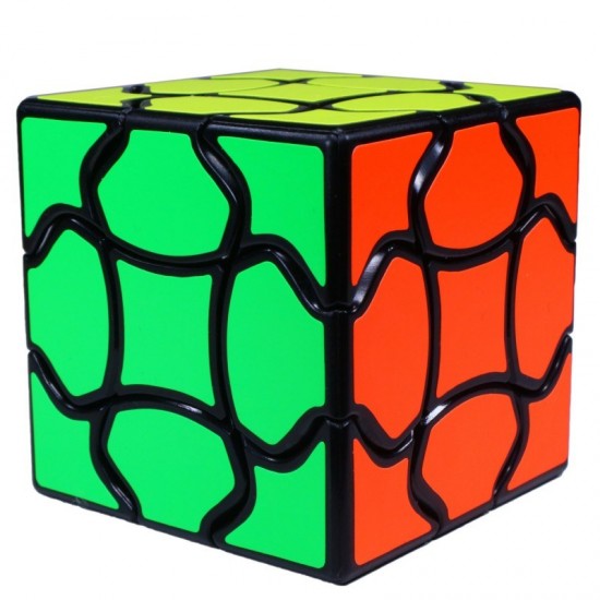 Cub Magic 3x3x3 QiYi Fluffy  Speedcube, Black, 341CUB-1