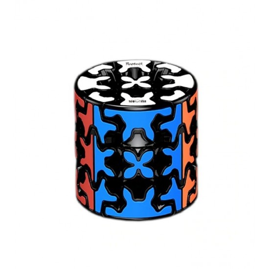 Cub Magic 3x3x3, QiYi Gear Cylinder SpeedCube, Black, 417CUB-1 Cub Magic 3x3x3, QiYi Gear Cylinder SpeedCube, Black, 417CUB-1