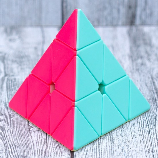 Cub Magic 3x3x3, QiYi Qi Ming Pyraminx Neon SpeedCube, Stickerless, 420CUB-1 Cub Magic 3x3x3, QiYi Qi Ming Pyraminx Neon SpeedCube, Stickerless, 420CUB-1