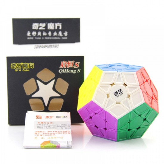 Cub Magic 3x3x3 QiYi QiHeng-S Megaminx Stickerless, 160CUB-1 Cub Magic 3x3x3 QiYi QiHeng-S Megaminx Stickerless, 160CUB-1