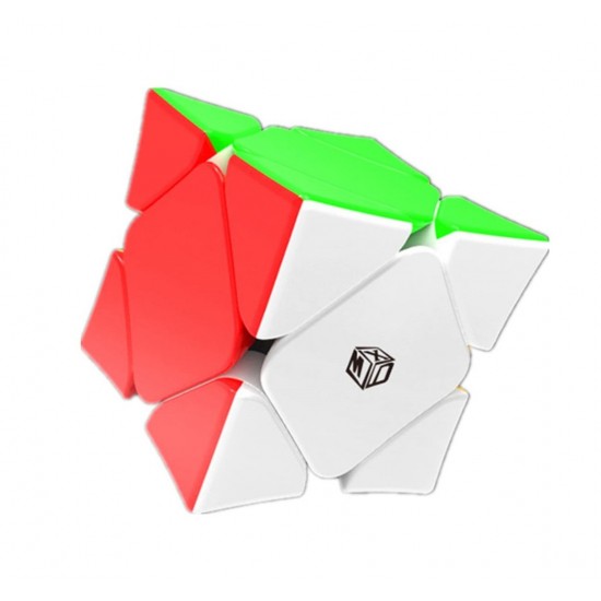 Cub Magic 3x3x3 QiYi X-Man Wingy Skewb Magnetic, Stickerless, 367CUB-1