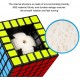 Cub Magic 6x6x6 Moyu MoFang Meilong, Black, 440CUB-1 Cub Magic 6x6x6 Moyu MoFang Meilong, Black, 440CUB-1