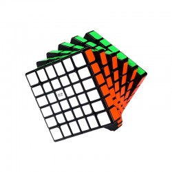 Cub Magic 6x6x6, QiYi QiFan W SpeedCube, Black, 466CUB-1