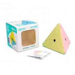Cub Magic MoYu Maple Leaf Pyraminx macaron, Stickerless, 404CUB-1