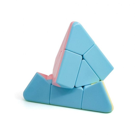 Cub Magic Moyu Triangle Pyraminx macaron, Stickerless, 439CUB-1 Cub Magic Moyu Triangle Pyraminx macaron, Stickerless, 439CUB-1