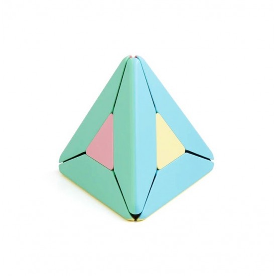 Cub Magic Moyu Windmill Pyraminx macaron, Stickerless, 438CUB-1