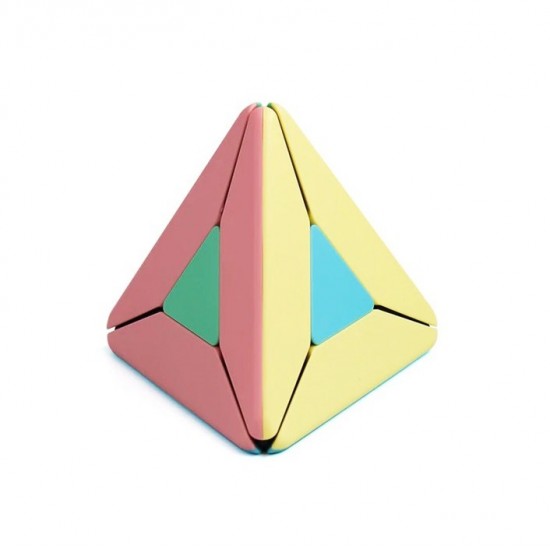 Cub Magic Moyu Windmill Pyraminx macaron, Stickerless, 438CUB-1