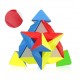 Cub Magic QiYi QiMing S2 Pyraminx, Stickerless, 467CUB-1 Cub Magic QiYi QiMing S2 Pyraminx, Stickerless, 467CUB-1