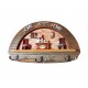 Cuier home sweet home, 3 agatatori, 36 cm, H40A7X