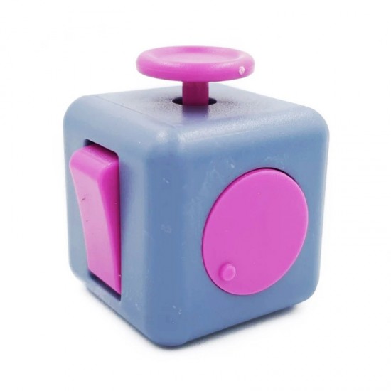 Fidget Cub antistres, Magic cube, Gri, 1011ZX