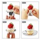 Forma pentru Cupcakes, 10 cavitati, Argintiu, 6 cm, 316COF