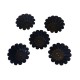 Forma pentru Savarine, Set 5 cavitati, Negru, 10 cm, 399COF Forma pentru Savarine, Set 5 cavitati, Negru, 10 cm, 399COF