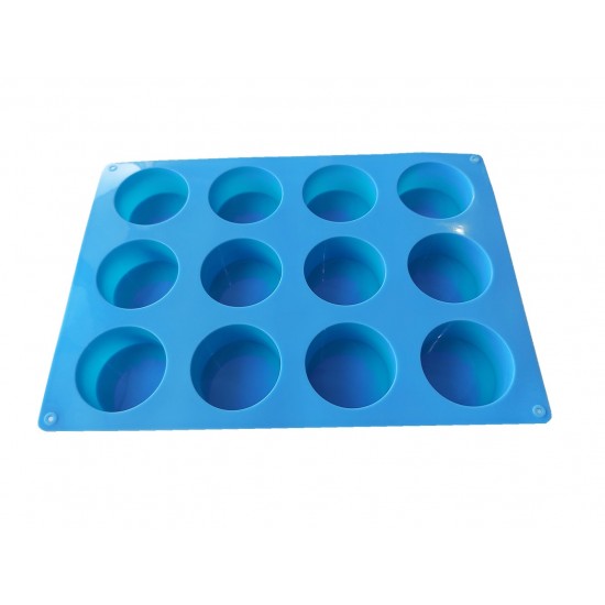 Forma silicon 12 cavitati, 25 cm, 208COF