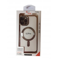 Husa telefon compatibila cu Apple iPhone 12 Pro, Silver, 430HT