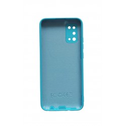 Husa telefon compatibila cu Samsung Galaxy A02s, Albastru, Cu interior de catifea, 170HT