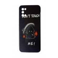 Husa telefon compatibila cu Samsung Galaxy A03s, Antisoc, Dont Touch Me, 357HT