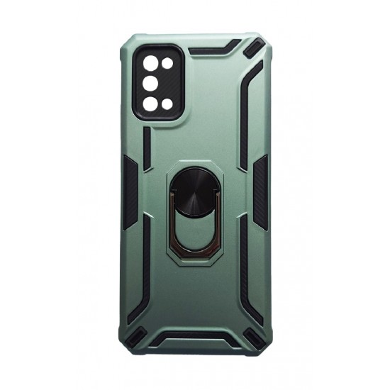 Husa telefon compatibila cu Samsung Galaxy A03s, Powerful, Inel si placuta metalica, HT109 Husa telefon compatibila cu Samsung Galaxy A03s, Powerful, Inel si placuta metalica, HT109