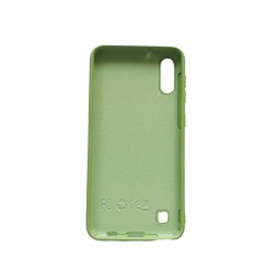 Husa telefon compatibila cu Samsung Galaxy A10, Verde, Cu interior de catifea, 150HT