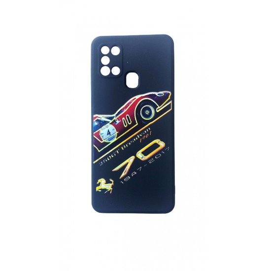 Husa telefon compatibila cu Samsung Galaxy A21s, Negru, Ferrari 250 GT Breadvan, 274HT Husa telefon compatibila cu Samsung Galaxy A21s, Negru, Ferrari 250 GT Breadvan, 274HT