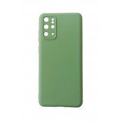 Husa telefon compatibila cu Samsung Galaxy S20 Plus, Verde, Cu interior de catifea, 261HT