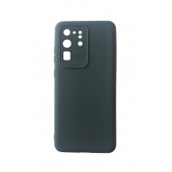 Husa telefon compatibila cu Samsung Galaxy  S20 Ultra, S20 Ultra 5G, Verde, Cu interior de catifea, 263HT 