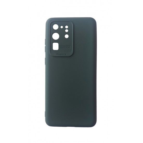 Husa telefon compatibila cu Samsung Galaxy  S20 Ultra, S20 Ultra 5G, Verde, Cu interior de catifea, 263HT 