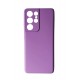 Husa telefon compatibila cu Samsung Galaxy S21 Ultra, Mov, Cu interior de catifea, 382HT Husa telefon compatibila cu Samsung Galaxy S21 Ultra, Mov, Cu interior de catifea, 382HT