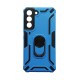 Husa telefon compatibila cu Samsung Galaxy S22 Plus, Powerful, Inel si placuta metalica, HT102