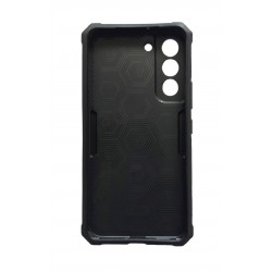 Husa telefon compatibila cu Samsung Galaxy S22 Plus, Powerful, Inel si placuta metalica, HT105
