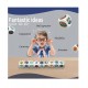 Joc educativ si logopedie, Set 9 zaruri pentru crearea povestilor, 54 de imagini unice, 1TOY