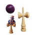 Kendama din lemn natural, Bila lemn + Sticker Waterproof USA pentru telefon, 163KD